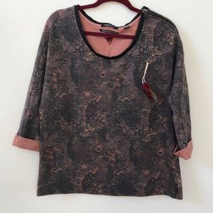 MAISON SCOTCH LA FEMME Cotton blend sweater